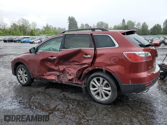 2012 Mazda CX-9 Grand Touring z VIN JM3TB2DV8C0340811, wystawiony jako Copart lot #56756905 z przebiegiem 102 972 mil mil oraz Szkoda całkowita • Salvage title. Historia ofert i sprzedaży dostępna na DreamBid. Obrazek 2.