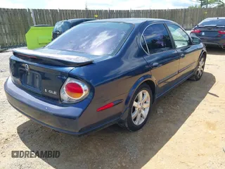 2003 Nissan Maxima GLE with VIN JN1DA31A63T433397, listed as a IAAI auction lot 42657458 with 195,706 mi miles and . Bid and sale history available at DreamBid. Image 4.