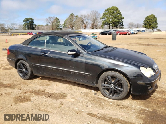 2007 Mercedes-Benz CLK 350 z VIN WDBTK56F97F205760, wystawiony jako Copart lot #46755565 z przebiegiem 129 202 mil mil oraz Czysty tytuł • Clean title. Historia ofert i sprzedaży dostępna na DreamBid. Obrazek 4.