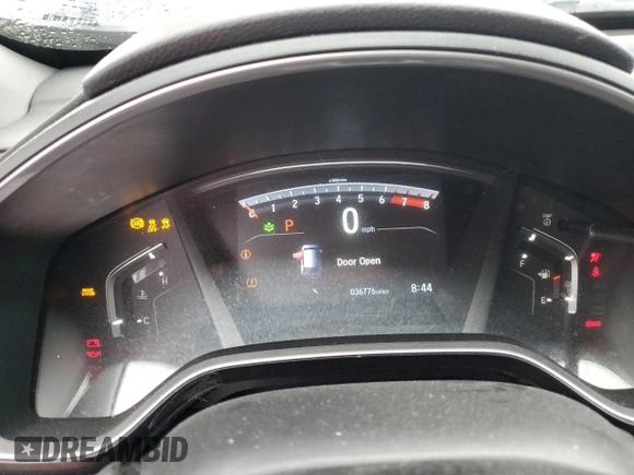 2019 Honda CR-V EX with VIN 7FARW1H54KE033622, listed as a Copart auction lot 84227244 with 36,776 mi miles and Salvage Title. Bid and sale history available at carsss.com. Image 9.