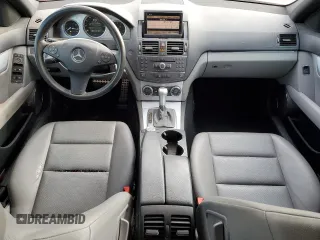 2008 Mercedes-Benz C 300 Sport with VIN WDDGF54X48R033758, listed as a Copart auction lot 59987775 with 125,366 mi miles and Salvage title. Bid and sale history available at DreamBid. Image 8.