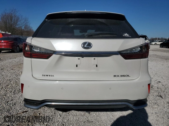 2021 Lexus RX with VIN JTJHZKFA5M2030137, listed as a Copart auction lot 42520195 with 79,355 mi miles and Salvage Title. Bid and sale history available at carsss.com. Image 6.