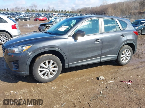 2016 Mazda CX-5 Sport with VIN JM3KE4BY5G0829927, listed as a IAAI auction lot 41678552 with 121,476 mi miles. Bid and sale history available at carsss.com. Image 21.