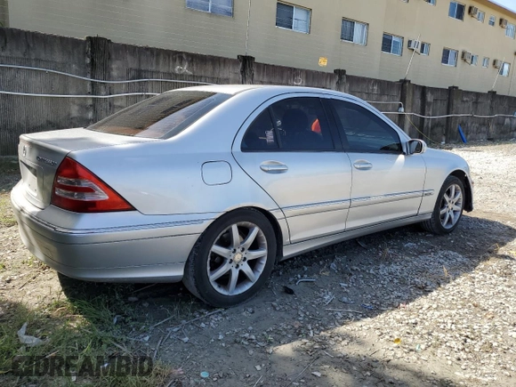 2003 Mercedes-Benz C 230 Kompressor with VIN WDBRF40J93F383720, listed as a Copart auction lot 75665054 with Not Provided miles and Salvage Title. Bid and sale history available at DreamBid. Image 3.