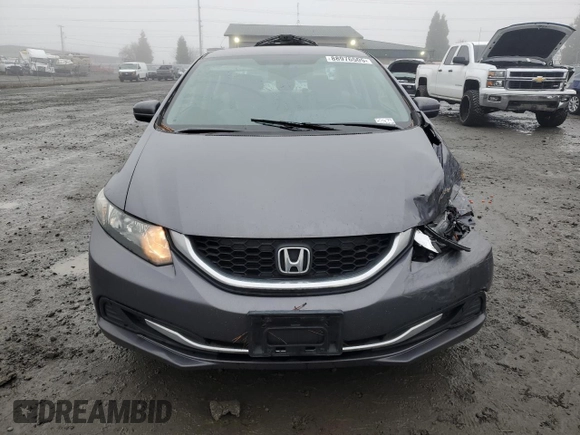 2014 Honda Civic Sedan LX with VIN 19XFB2F59EE263752, listed as a Copart auction lot 88976505 with 139,897 mi miles and Salvage Title. Bid and sale history available at carsss.com. Image 5.
