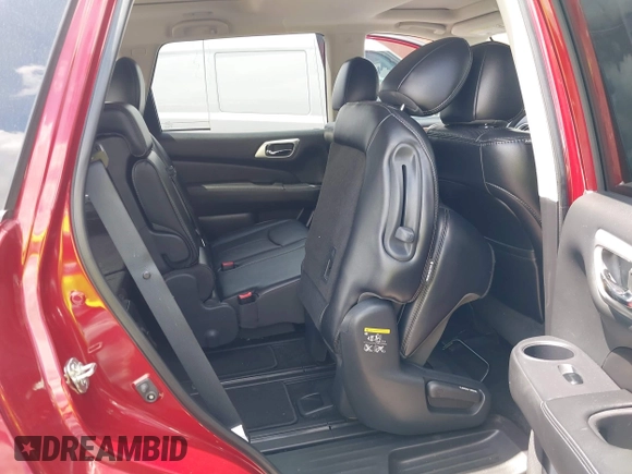 2019 Nissan Pathfinder S with VIN 5N1DR2MN7KC636291, listed as a IAAI auction lot 42094010 with 72,973 mi miles and . Bid and sale history available at DreamBid. Image 8.