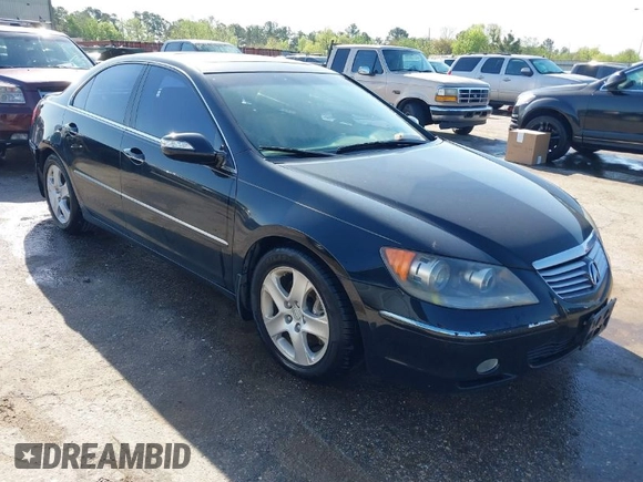2008 Acura RL Tech Pkg with VIN JH4KB16608C003770, listed as a IAAI auction lot 41862923 with 65,539 mi miles. Bid and sale history available at carsss.com. Image 1.