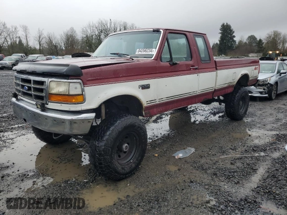 1992 Ford F-250 с VIN 1FTHX26GXNKB43435, выставлен на аукционе Copart как лот 84266234 с пробегом 201 539 миль миль и Списание • Salvage title. История ставок и продаж доступна на DreamBid. Изображение 1.