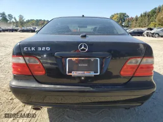 2002 Mercedes-Benz CLK-Class with VIN WDBLJ65GX2F199074, listed as a Copart auction lot 75226124 with 0 mi miles and Clean Title. Bid and sale history available at carsss.com. Image 6.