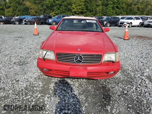 1999 Mercedes-Benz SL-Class with VIN WDBFA68F0XF183781, listed as a Copart auction lot 73665464 with 69,046 mi miles and Clean Title. Bid and sale history available at carsss.com. Image 5.