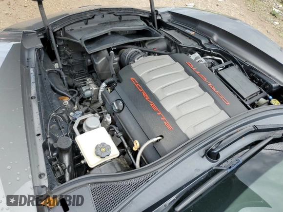 2015 Chevrolet Corvette 2LT with VIN 1G1YD2D77F5109649, listed as a Copart auction lot 70458944 with 47,467 mi miles and Salvage Title. Bid and sale history available at carsss.com. Image 11.