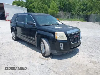 2013 GMC Terrain SLE z VIN 2GKALMEK8D6185073, wystawiony jako IAAI lot #42409727 z przebiegiem 158 822 mil mil oraz . Historia ofert i sprzedaży dostępna na DreamBid. Obrazek 1.