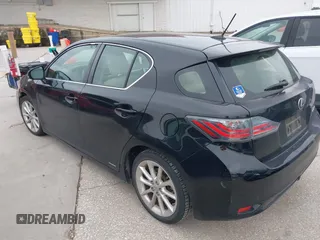 2012 Lexus CT CT 200h with VIN JTHKD5BHXC2108209, listed as a IAAI auction lot 42178089 with 202,460 mi miles and . Bid and sale history available at carsss.com. Image 3.