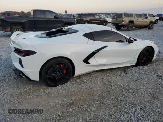 2021 Chevrolet Corvette 1LT with VIN 1G1YA2D43M5105061, listed as a Copart auction lot 77999404 with 35,489 mi miles and Salvage Title. Bid and sale history available at carsss.com. Image 3.