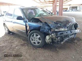 2005 Hyundai Elantra GLS with VIN KMHDN46D75U947701, listed as a IAAI auction lot 41839757 with 273,443 mi miles and . Bid and sale history available at DreamBid. Image 1.