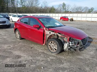 2016 Mazda 3 i Touring with VIN JM1BM1L73G1328111, listed as a IAAI auction lot 41188695 with 111,597 mi miles and . Bid and sale history available at DreamBid. Image 1.