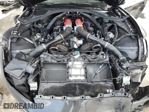 2020 Ferrari Portofino z VIN ZFF89FPA3L0255497, wystawiony jako Copart lot #46598594 z przebiegiem 4 193 mil mil oraz Szkoda całkowita • Salvage title. Historia ofert i sprzedaży dostępna na DreamBid. Obrazek 12.
