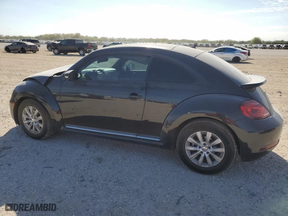 2019 Volkswagen Beetle S with VIN 3VWFD7AT6KM710887, listed as a Copart auction lot 82988474 with 0 mi miles and Salvage Title. Bid and sale history available at carsss.com. Image 2.
