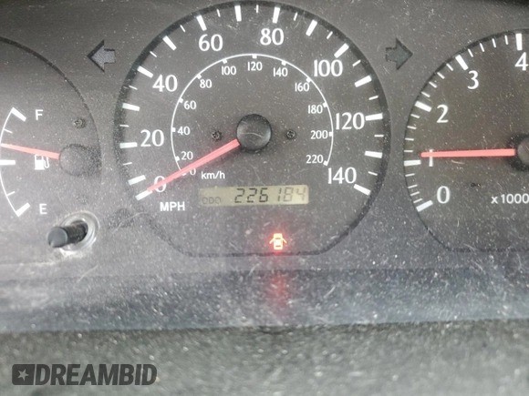 2001 Toyota Solara SE with VIN 2T1CG22PX1C531390, listed as a Copart auction lot 70049014 with 226,184 mi miles and Salvage Title. Bid and sale history available at DreamBid. Image 9.