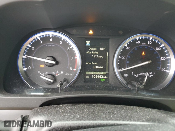 2017 Toyota Highlander XLE with VIN 5TDJZRFH4HS398415, listed as a Copart auction lot 59386805 with 105,463 mi miles and Salvage title. Bid and sale history available at DreamBid. Image 9.