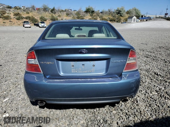 2006 Subaru Legacy Special with VIN 4S3BL626867208714, listed as a Copart auction lot 60726385 with 265,086 mi miles and Salvage title. Bid and sale history available at DreamBid. Image 6.