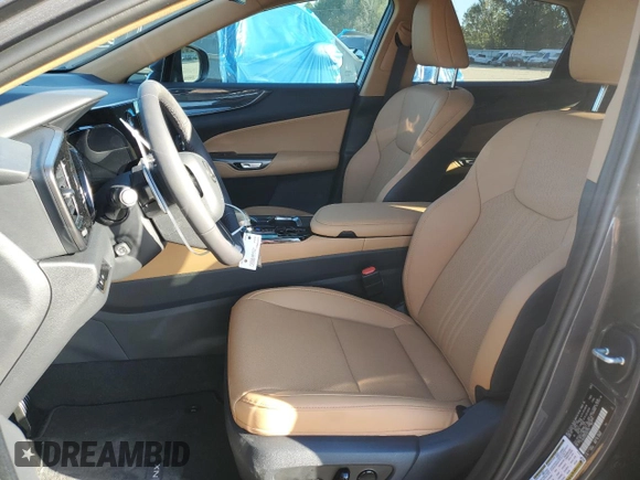 2025 Lexus NX with VIN 2T2GDCAZ6SC021716, listed as a Copart auction lot 83464914 with 29 mi miles and Salvage Title. Bid and sale history available at carsss.com. Image 7.