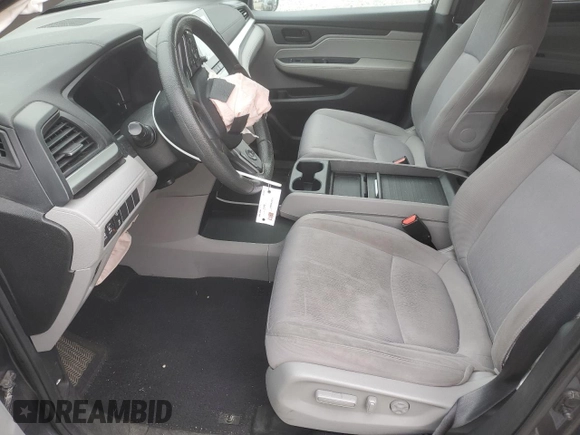 2021 Honda Odyssey EX z VIN 5FNRL6H5XMB011886, wystawiony jako Copart lot #52712135 z przebiegiem Nie podano mil oraz Szkoda całkowita • Salvage title. Historia ofert i sprzedaży dostępna na DreamBid. Obrazek 7.