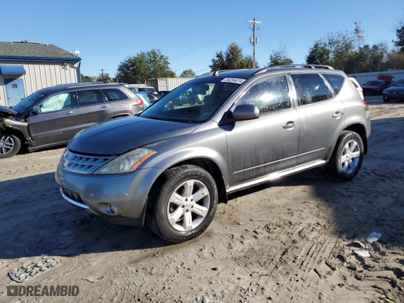 2006 Nissan Murano SE with VIN JN8AZ08W56W543566, listed as a Copart auction lot 84254074 with 167,505 mi miles and Salvage Title. Bid and sale history available at carsss.com. Image 1.