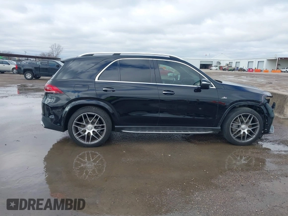 2022 Mercedes-Benz GLE 53 AMG with VIN 4JGFB6BBXNA596396, listed as a IAAI auction lot 41484492 with 38,599 mi miles and . Bid and sale history available at DreamBid. Image 14.