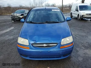 2006 Chevrolet Aveo LS with VIN KL1TD59666B614299, listed as a Copart auction lot 85271244 with 0 mi miles and Salvage Title. Bid and sale history available at carsss.com. Image 5.