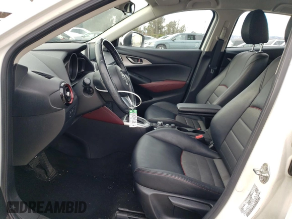 2016 Mazda CX-3 Touring with VIN JM1DKBC71G0123543, listed as a Copart auction lot 84657294 with 113,080 mi miles and Salvage Title. Bid and sale history available at carsss.com. Image 7.