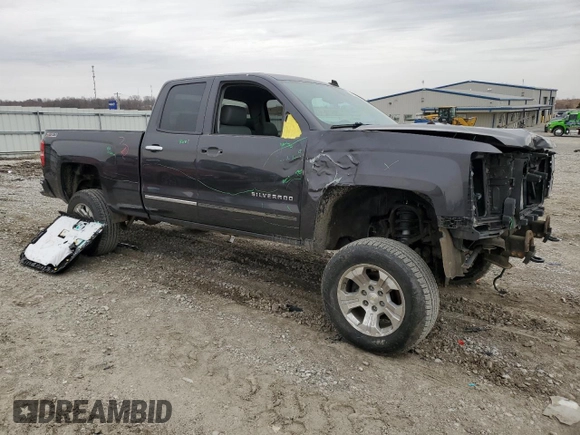 2014 Chevrolet Silverado 1500 LTZ with VIN 1GCVKSEC8EZ210170, listed as a Copart auction lot 48259835 with 134,905 mi miles and Salvage Title. Bid and sale history available at DreamBid. Image 4.
