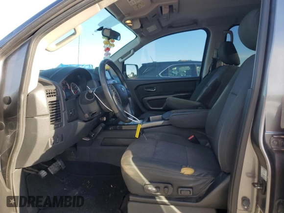 2015 Nissan Titan SL with VIN 1N6AA0EC6FN512486, listed as a Copart auction lot 88996665 with 91,569 mi miles and Salvage Title. Bid and sale history available at carsss.com. Image 7.