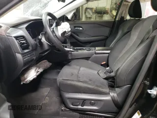 2022 Nissan Rogue SV with VIN 5N1BT3BB8NC717277, listed as a Copart auction lot 46154015 with 28,356 mi miles and Salvage Title. Bid and sale history available at carsss.com. Image 7.