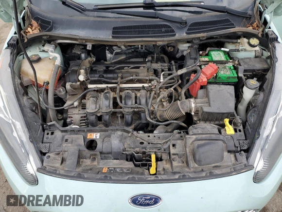 2017 Ford Fiesta SE with VIN 3FADP4BJ6HM134424, listed as a Copart auction lot 83703724 with Not Provided miles and Salvage Title. Bid and sale history available at DreamBid. Image 11.