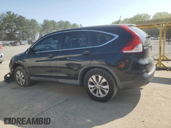 2013 Honda CR-V EX with VIN 2HKRM4H52DH661198, listed as a Copart auction lot 55302525 with 192,954 mi miles and Salvage Title. Bid and sale history available at DreamBid. Image 2.