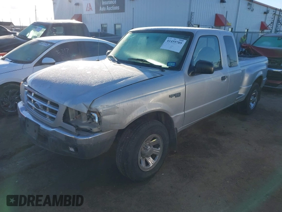 2001 Ford Ranger XLT Appearance with VIN 1FTYR14E61PA57039, listed as a IAAI auction lot 41459789 with 177,925 mi miles. Bid and sale history available at carsss.com. Image 17.