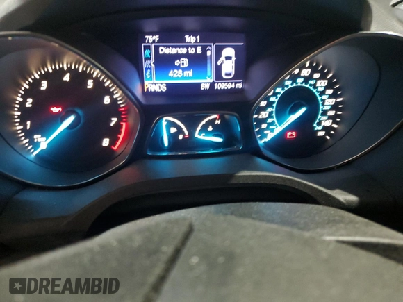 2013 Ford Escape SE with VIN 1FMCU9GX9DUB48912, listed as a Copart auction lot 61902445 with 109,594 mi miles and Clean title. Bid and sale history available at DreamBid. Image 9.