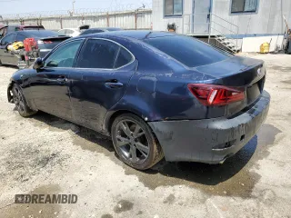 2006 Lexus IS 350 with VIN JTHBE262965007974, listed as a Copart auction lot 62011125 with 196,177 mi miles and Clean title. Bid and sale history available at DreamBid. Image 2.