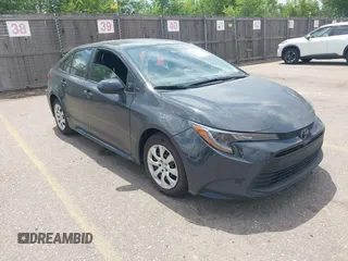 2024 Toyota Corolla LE with VIN 5YFB4MDE4RP102124, listed as a IAAI auction lot 42673506 with 41,165 mi miles and . Bid and sale history available at DreamBid. Image 1.