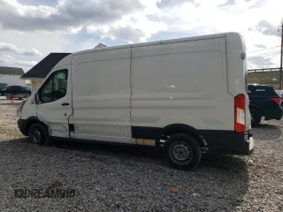 2017 Ford Transit with VIN 1FTYR2CM5HKB46378, listed as a Copart auction lot 50690895 with 185,337 mi miles and Salvage title. Bid and sale history available at DreamBid. Image 2.