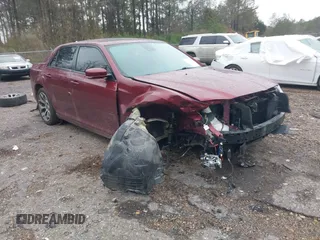 2018 Chrysler 300 with VIN 2C3CCABG0JH296028, listed as a IAAI auction lot 41599667 with 96,518 mi miles. Bid and sale history available at carsss.com. Image 1.
