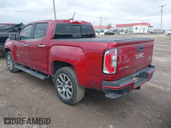 2018 GMC Canyon 4WD Denali with VIN 1GTG6EEN4J1317399, listed as a IAAI auction lot 41558173 with 87,647 mi miles. Bid and sale history available at carsss.com. Image 3.