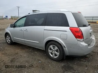 2008 Nissan Quest S with VIN 5N1BV28U58N120030, listed as a Copart auction lot 44403825 with 225,303 mi miles and Salvage Title. Bid and sale history available at carsss.com. Image 2.