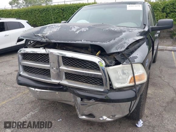 2010 Dodge 1500 SLT with VIN 1D7RB1GP3AS248605, listed as a IAAI auction lot 42023679 with 322,716 mi miles. Bid and sale history available at carsss.com. Image 6.
