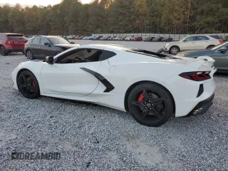2021 Chevrolet Corvette 1LT with VIN 1G1YA2D43M5105061, listed as a Copart auction lot 77999404 with 35,489 mi miles and Salvage Title. Bid and sale history available at carsss.com. Image 2.