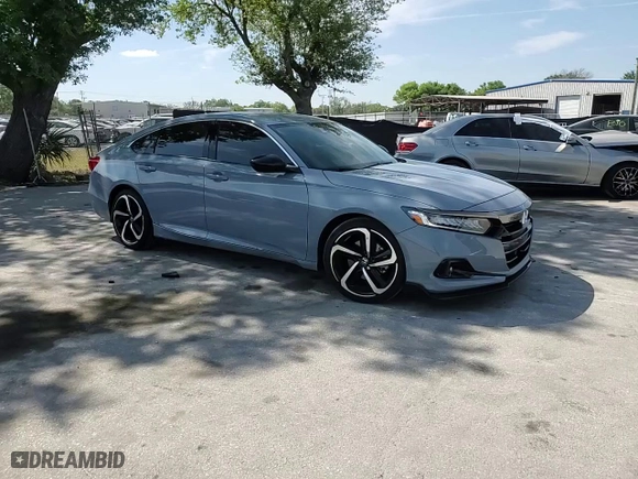 2022 Honda Accord Sedan Sport SE with VIN 1HGCV1F42NA114969, listed as a Copart auction lot 49227255 with 13,511 mi miles and Salvage Title. Bid and sale history available at carsss.com. Image 11.