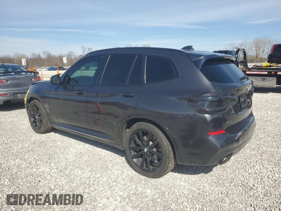 2019 BMW X3 M40i with VIN 5UXTS3C58K0Z10478, listed as a Copart auction lot 49874785 with 60,944 mi miles and Salvage Title. Bid and sale history available at DreamBid. Image 2.
