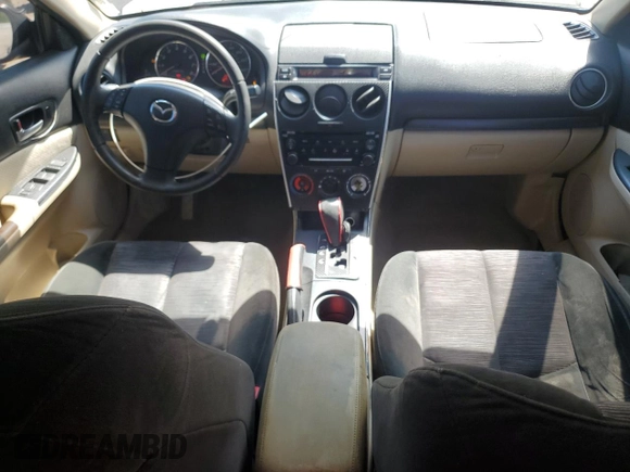 2008 Mazda 6 i Sport VE with VIN 1YVHP80C285M22738, listed as a Copart auction lot 52025935 with 281,656 mi miles and Salvage Title. Bid and sale history available at carsss.com. Image 8.