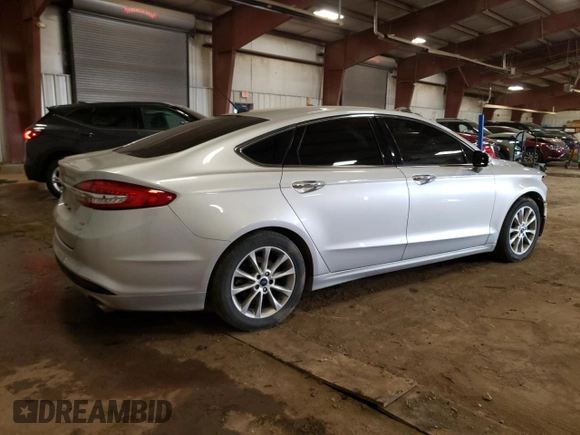 2017 Ford Fusion SE with VIN 3FA6P0HD8HR365685, listed as a Copart auction lot 50687375 with 103,347 mi miles and Clean title. Bid and sale history available at DreamBid. Image 3.